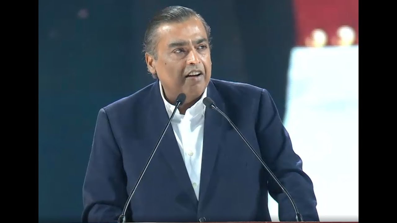 Mukesh Ambani Inspiring Speach at Reliance 40th anniversary