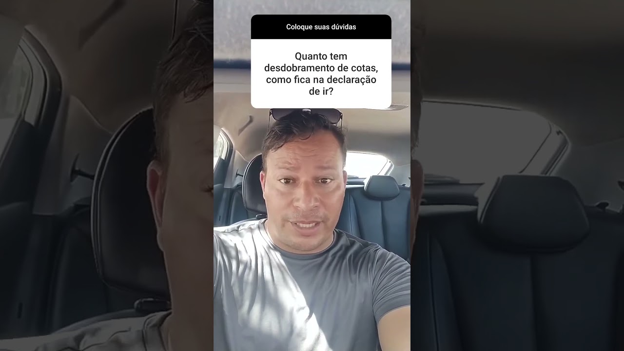 Como fica a declaração de IR de FIIs que tem desdobramento