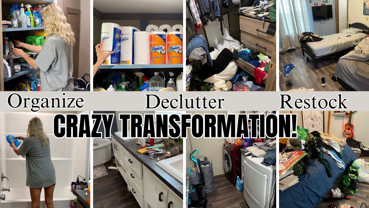 *NEW* WHOLE HOUSE CLEAN WITH ME | PART 2| CLEANING | DECLUTTERING ...