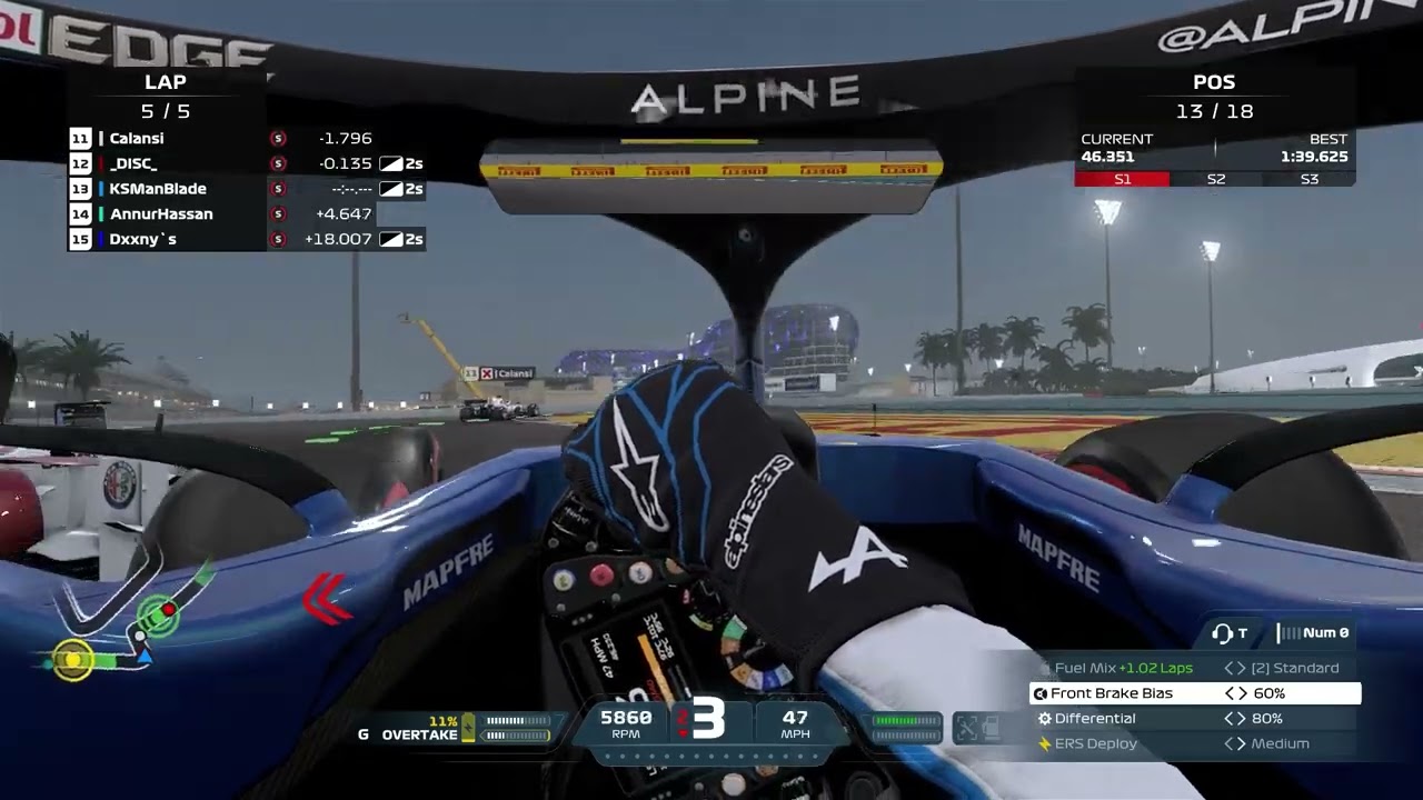 F1 2021 Clean battle or ...? (Cockpit View)