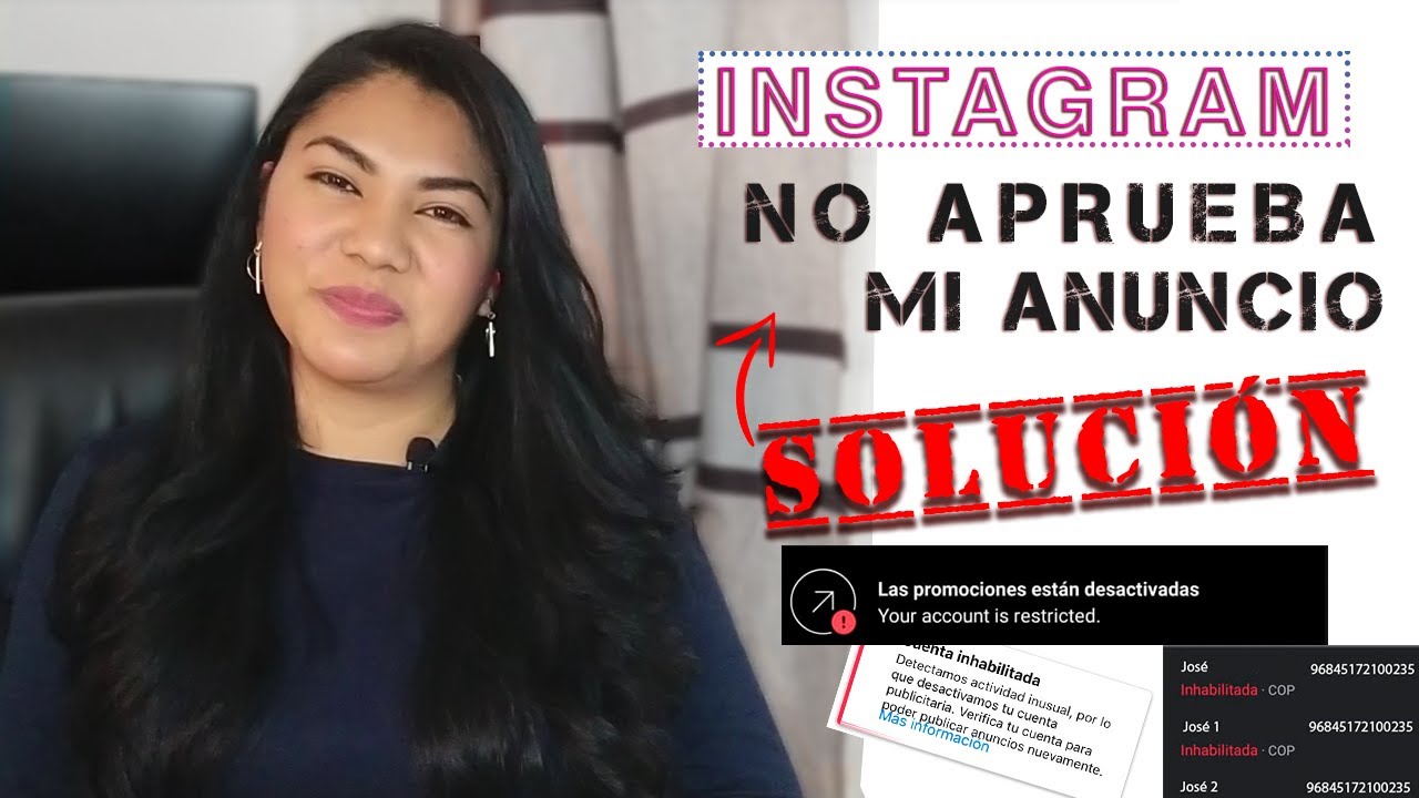 CUENTA PUBLICITARIA INSTAGRAM INHABILITADA 2021 - YouTube