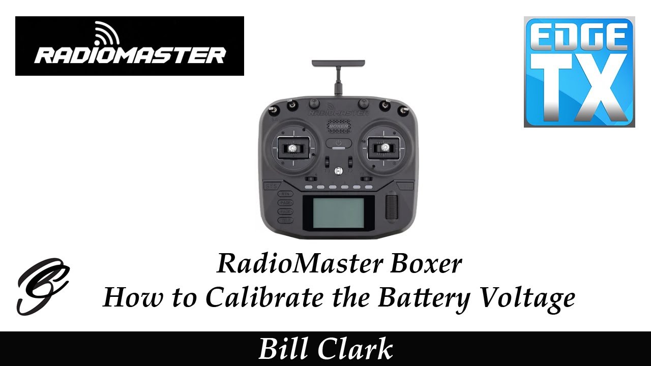 RadioMaster Boxer Battery Calibration