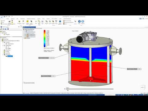 Simcenter FLOEFD for Solid Edge -  Mixing