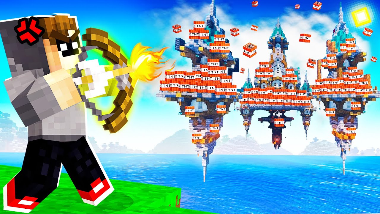 WIR SPRENGEN KOMPLETT ALLES!! (YouTuber Insel)