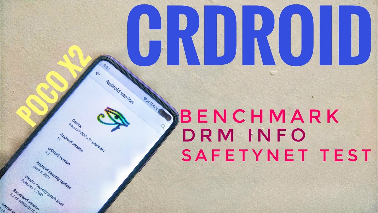 POCO X2 Custom Rom | CrDROID