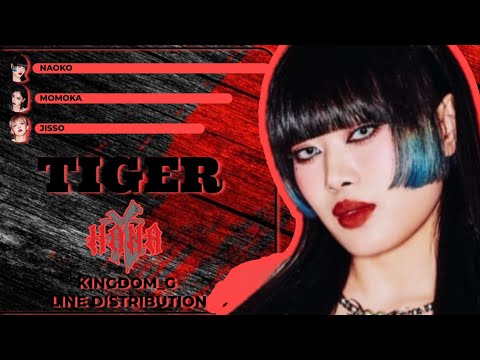 [HANA] - Tiger《 Line Distribution 》