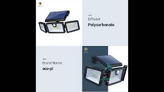 Solar House Flood Light