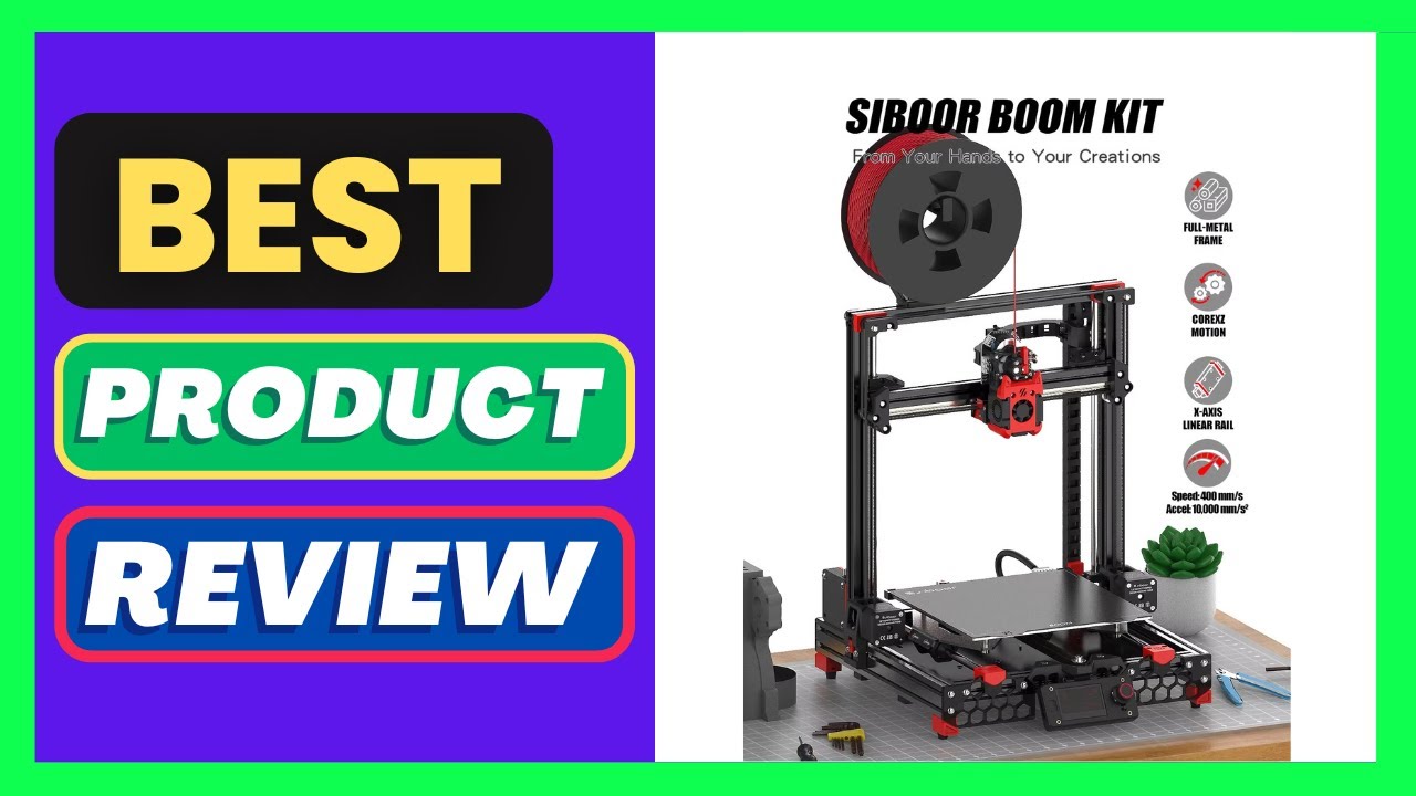 SIBOOR BOOM Kit 3D Printer CoreXZ DIY High-speed Printing