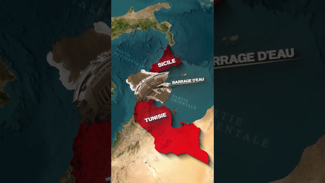 Et si on fermait la mer Méditerranée avec des barrages géants ? #france