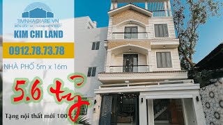 Nhà Đất Nhà Bè, Nhà Phố Kiểu Biệt Thự, 3 Lầu đường Đào Tông Nguyên Nhà Bè, Giá 5,6 Tỷ