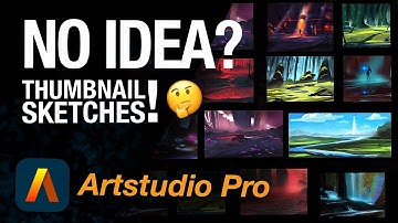 No ideas? Try this exercise! Thumbnail sketches!