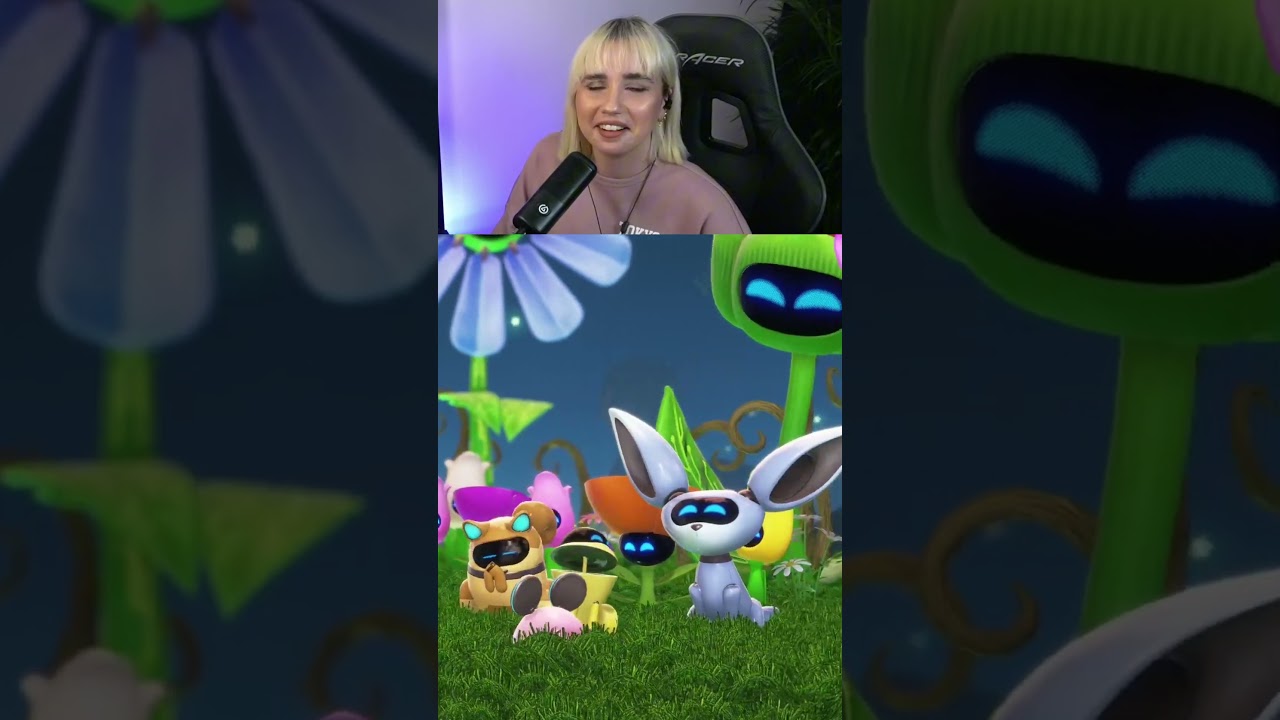 Astro Bot Meets Loco Roco = Ultimate Cuteness 