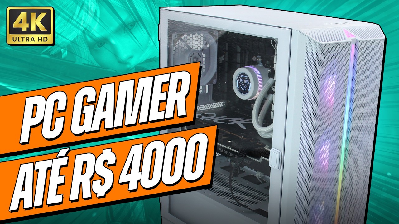 O MELHOR PC GAMER CUSTO BENEFÍCIO DE 4 MIL PARA 2025 🤑 - YouTube