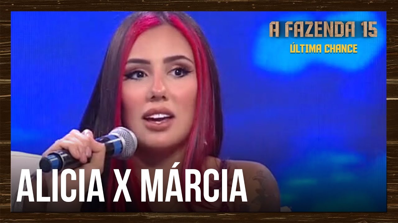 Alicia fala do filho de Márcia e analisa discussão com a peoa: “Foi maldosa comigo” | Última Chance