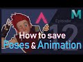 How to Save Poses and Animation In Maya (Episode 12) | How To Be A 3D Animator 2020