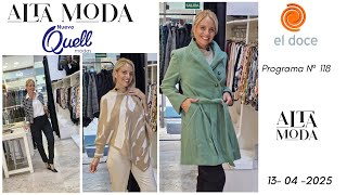 ALTA MODA PROGRAMA 118  13 - 04 - 25