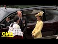 See royal family arrive at St. Paul’s Cathedral for queen