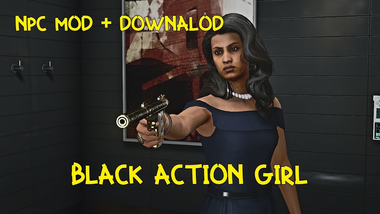 Black Action Girl 