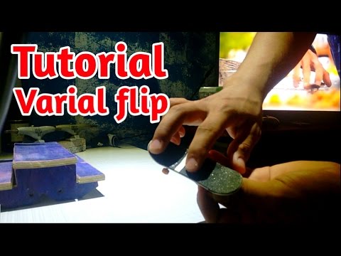 Como mandar Flip no Fingerboard (Skate de dedo) 