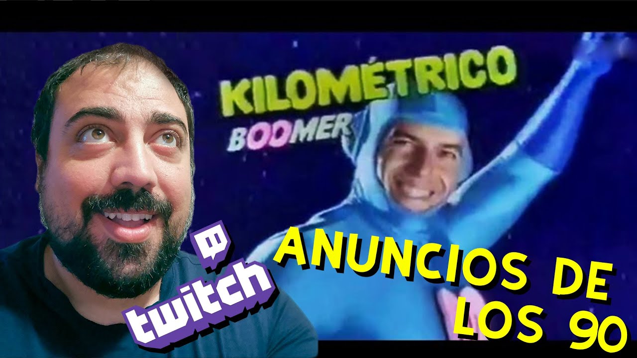 ¡Vemos anuncios de los 90 en Twitch!