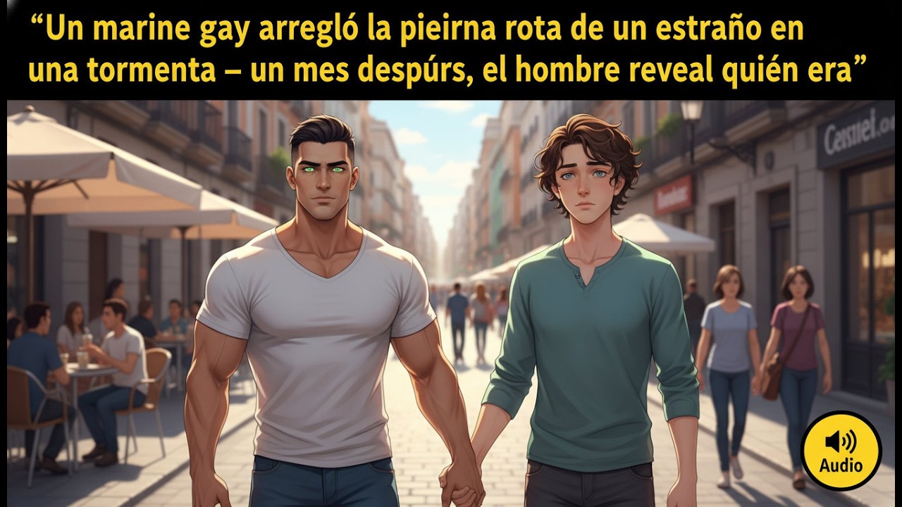 Un marine gay arregló la pierna rota de un extraño en una tormenta — un mes después, el hombre