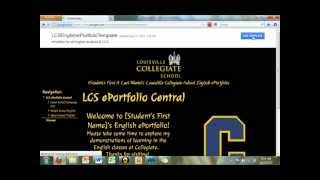 How to Create an ePortfolio in Your Collegiate English Class