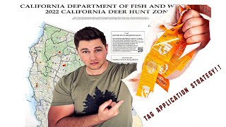 How to APPLY for DEER HUNTING in CALIFORNIA!! CA TAGS/ZONES/HUNTS screenshot 2