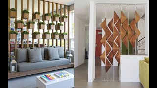 95 Creative Modern Wooden &amp; Metal Room Divider Partition Design Ideas