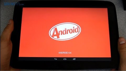 Manually Update the Nexus 10 to Android 4.4 KitKat