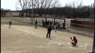 Minneapolis High School Lions Softball vs Plainville G1 3/25/2008
