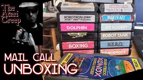 Atari VCS/2600 unboxing from Captain Obvious  | The Atari Creep