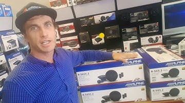 First look at the new Alpine Type R Hi-Res audio speakers!