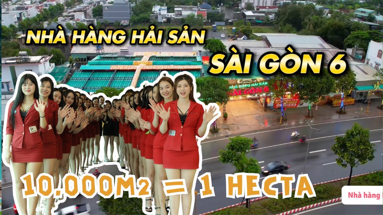 Nhà hàng diện tích 1 hecta lớn nhất nhì Bình Dương | Sài Gòn 6 - YouTube
