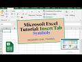 How to Insert &amp; Use Symbols in Microsoft Excel