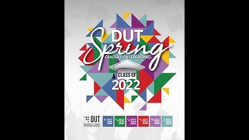 DUT Spring Graduation 2022 - Health Sciences & Accounting and Informatics - 29 Sept 2022, 9am