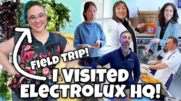 I Visited Electrolux HQ and DESIGNED a Washing Machine!!