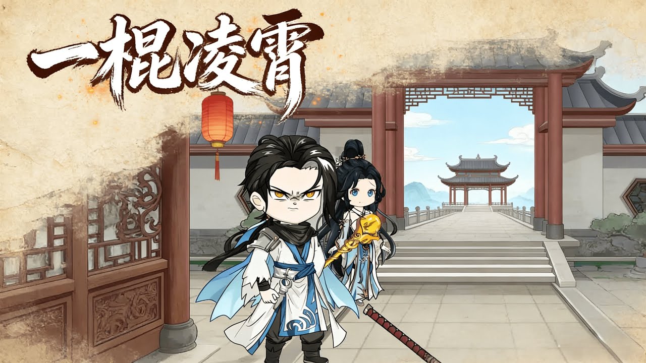 【沙雕漫 | 一棍凌霄】丹田被廢，愛人背叛，他為奴三載受盡屈辱！直到父親遺留的染血天書驟然覺醒——“欠我的，我要千倍討還！”自此，一人一棍，踏凌霄，斬聖人，終成武道極尊！