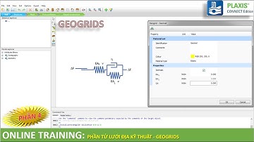 [Plaxis 3D] - Phần 4: Các phần tử kết cấu | Lưới Địa Kỹ Thuật (Geogrids) | @NGUYENQUOCTOI  ​