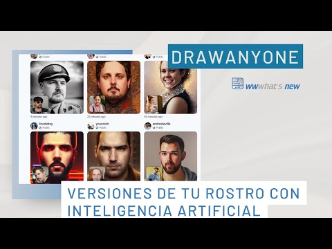 Drawanyone, así es la Inteligencia Artificial que crea versiones de tu rostro