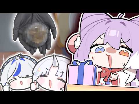 회사에 갔더니 의문의 선물상자가..?