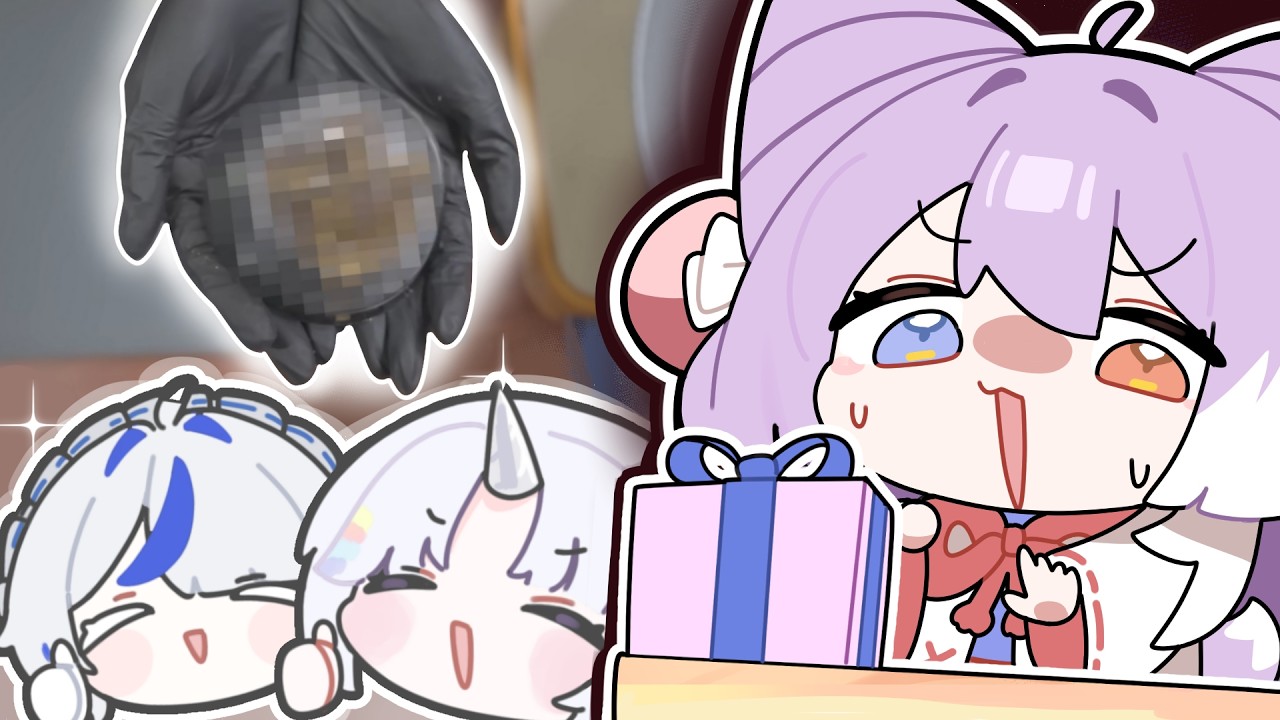 회사에 갔더니 의문의 선물상자가..?