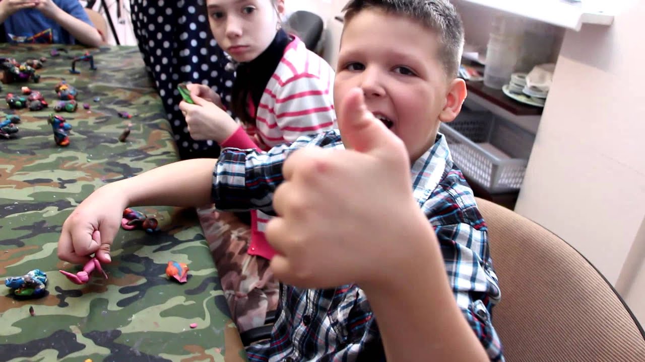 Соц.Реабилитационный цент в гостях Мульт.студии "ПАРОВОЗИК" - YouTube