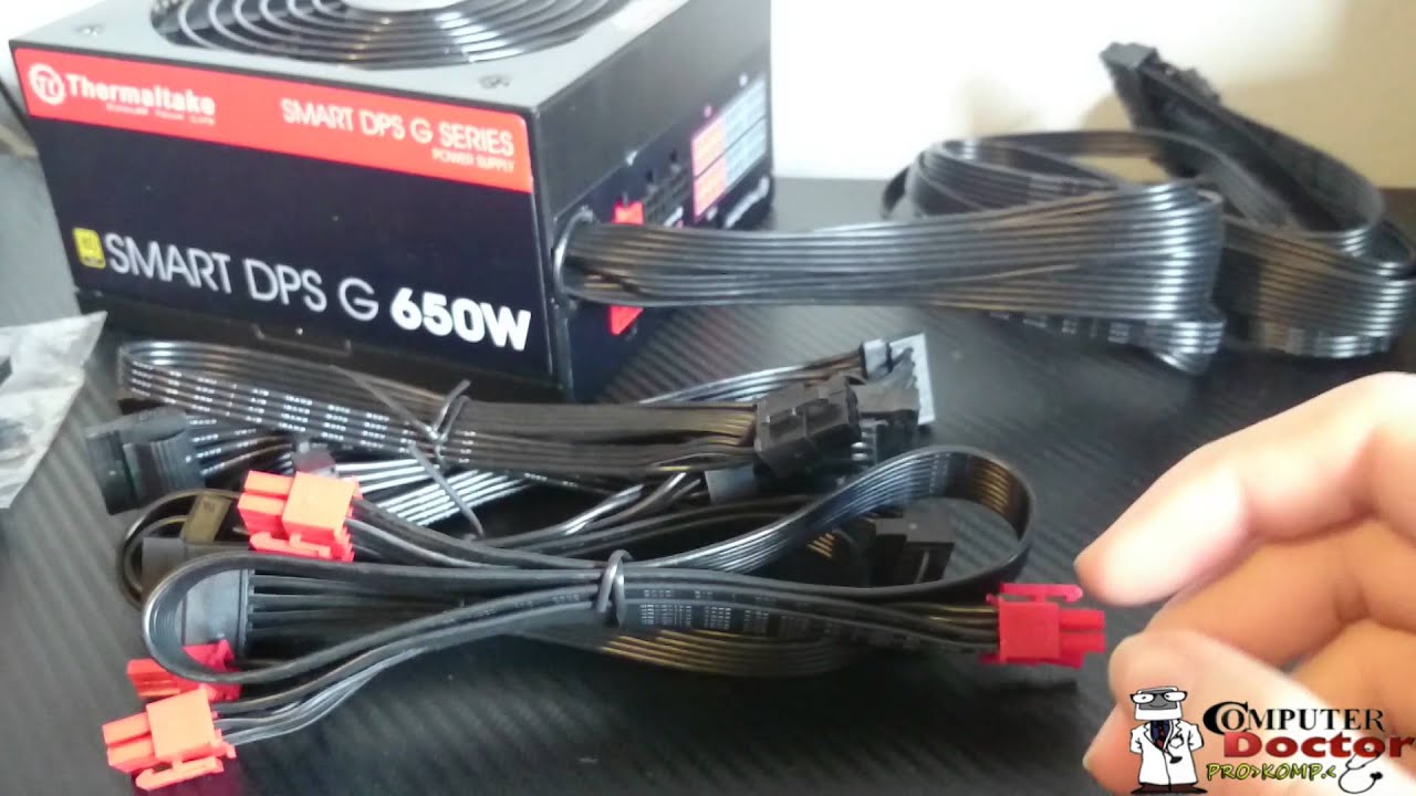 Unboxing Thermaltake SMART DPS G 650W [USB]