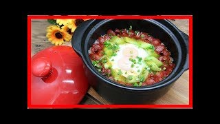 臘味煲仔飯的做法，不到20分鐘飯菜全有，省時省心又營養！