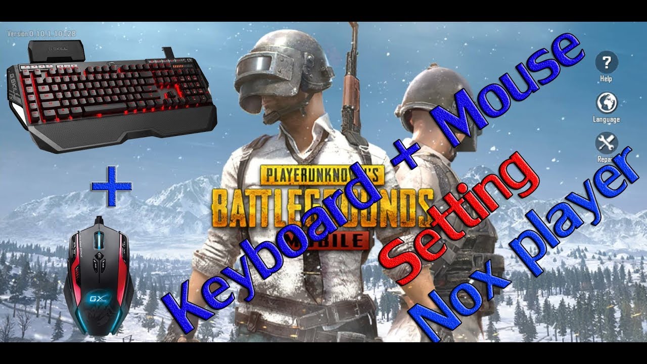 Best Keyboard Mouse Setting For Pubg Mobile Emulator Nox Player Youtube