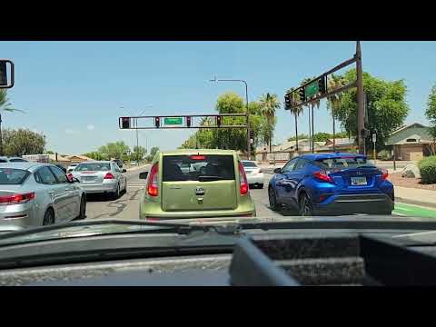 Video: Tiempo de conducción desde Litchfield Park, Arizona