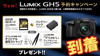 【カメラ】GH5予約キャンペーンの商品が届いたので開封します！新型レンズも気になるね！