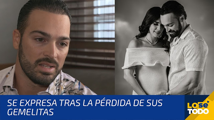 EL ANIMADOR DE PÉGATE AL MEDIODÍA ROMPE EL SILENCIO LUEGO DE LA PÉRDIDA DE SUS GEMELITAS