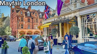Mayfair London Walking Tour |Lifestyles of the Rich and Famous | MAYFAIR Posh area in Central London