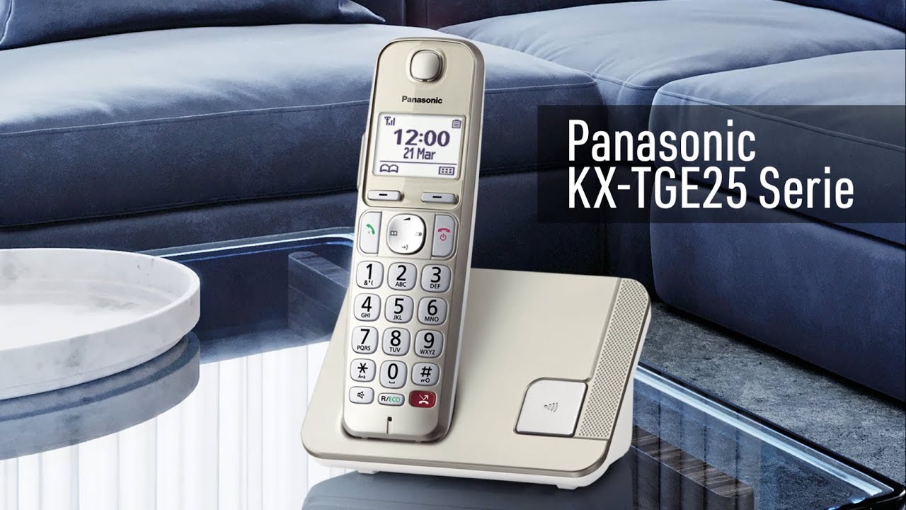 Panasonic DECT Schnurlostelefon | | KX-TGE250